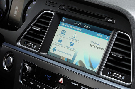 Hyundai Sonata 2015 chính thức lộ diện kết hợp smartphone