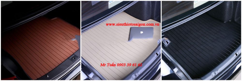 Lót Cốp 3D TPR Màu Đen, Nâu, Kem, Ghi.