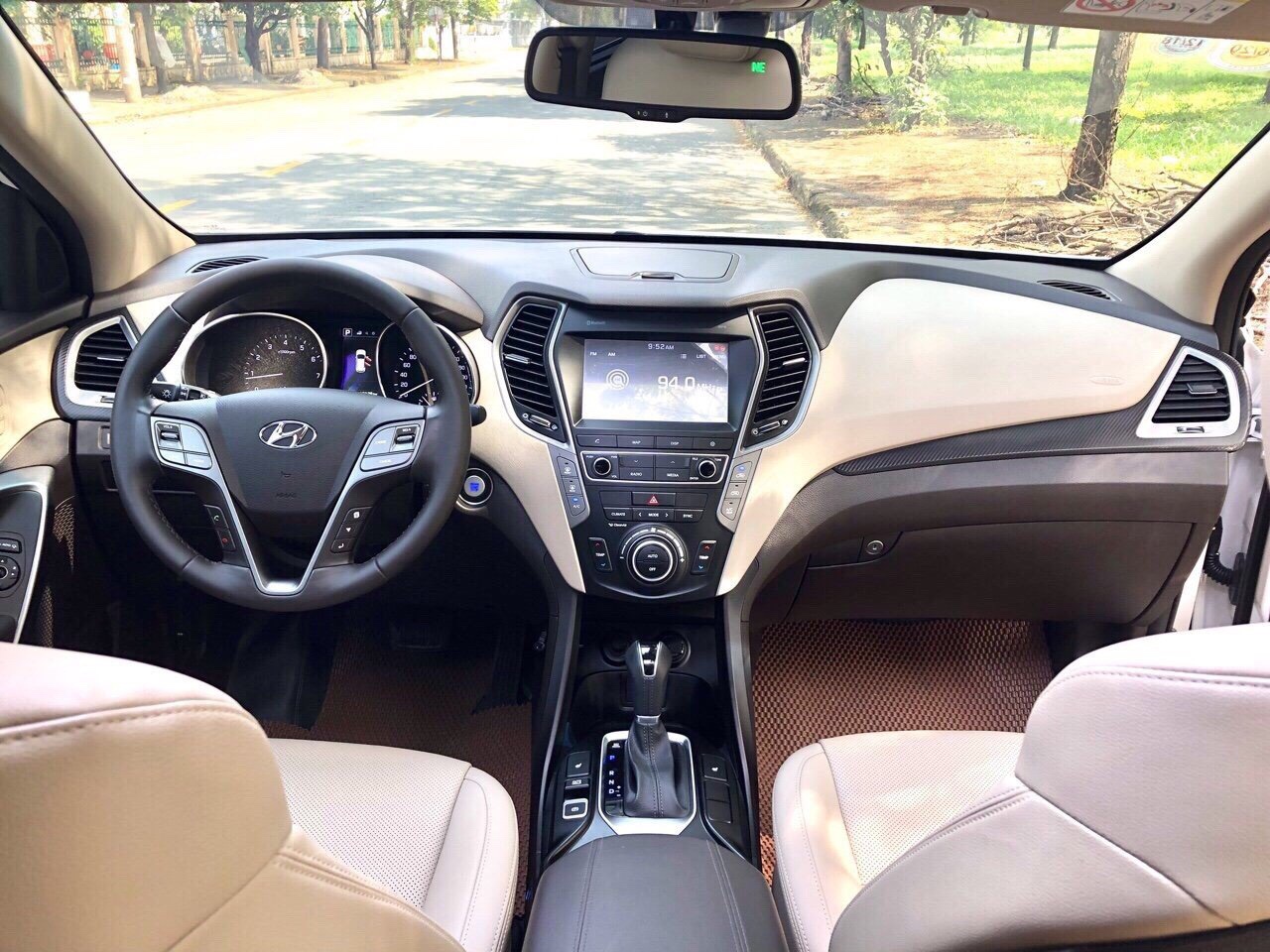 Santafe full xăng 2017 đã qua sử dụng