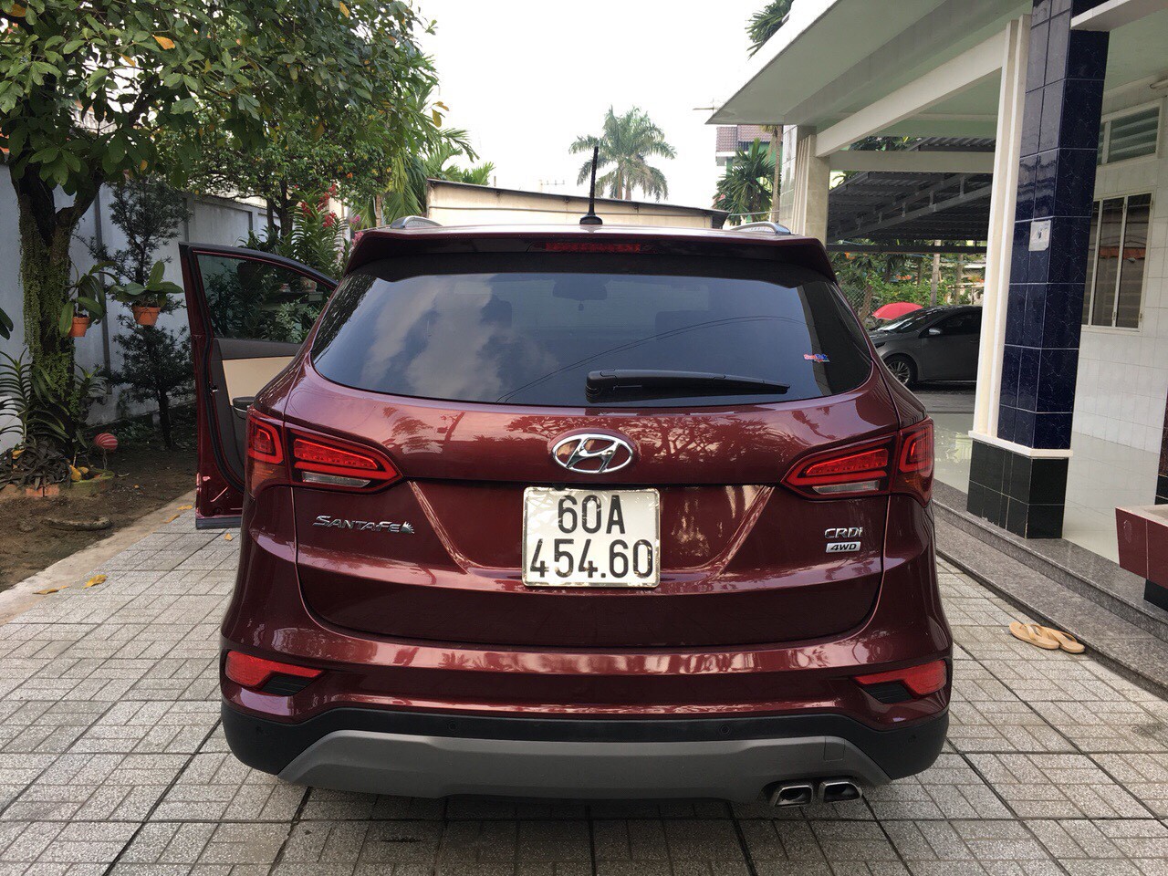 Xe Hyundai SantaFe 2017 Máy Dầu Đã Qua Sử Dụng